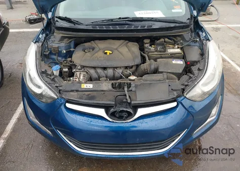 2016 Hyundai Elantra Value Edition z USA, uszkodzony, nr VIN KMHDH4AE5GU621292